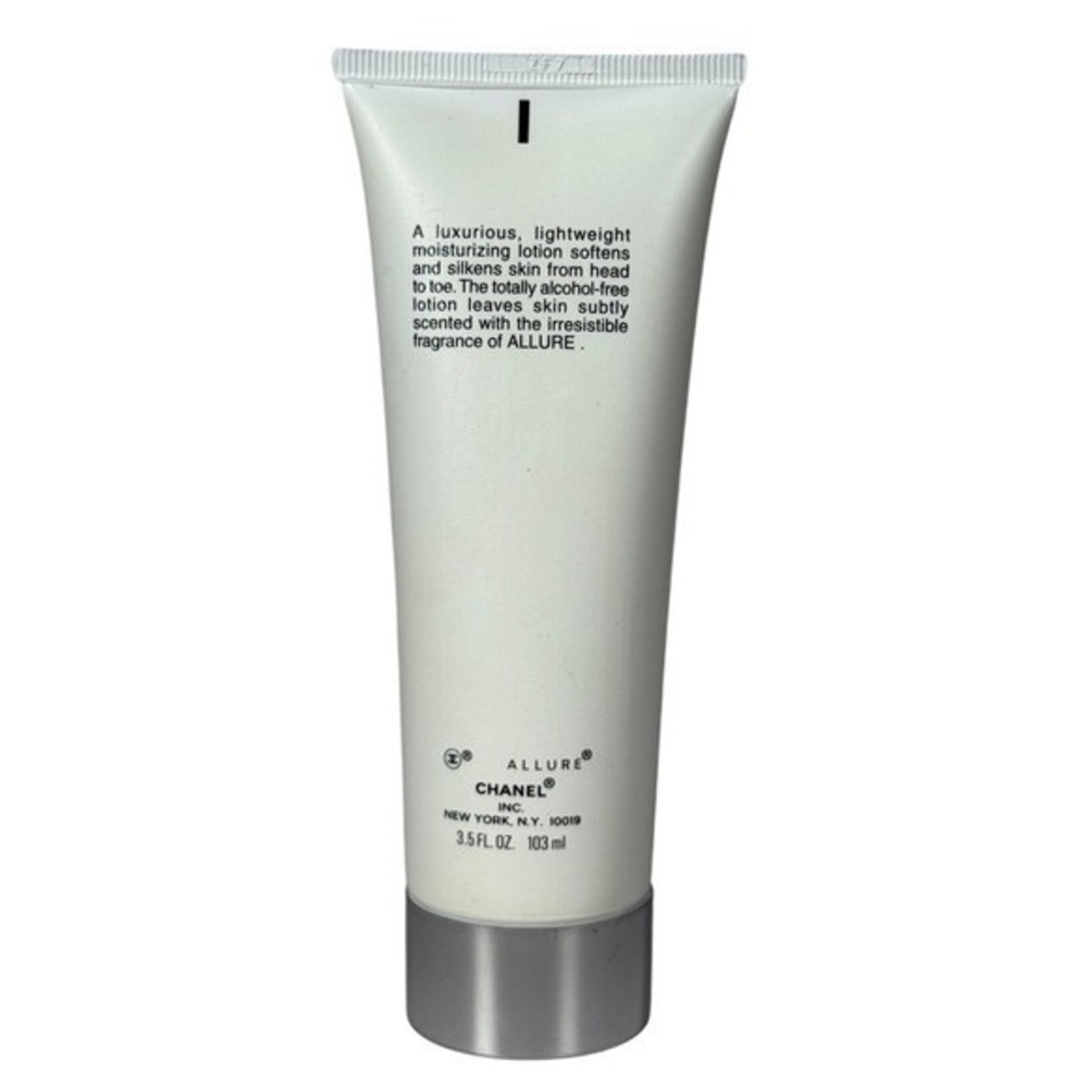 Chanel Allure Body Lotion 3.5oz White Emulsion Pour Le Corps Luxury Scented - Picture 3 of 4